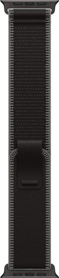 רצועת Trail Loop לשעון Apple Watch 49mm צבע Black / Charcoal - Black Titanium Finish - מידה M / L