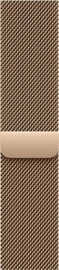 רצועת Milanese Loop לשעון Apple Watch 46mm צבע Gold - מידה S / M