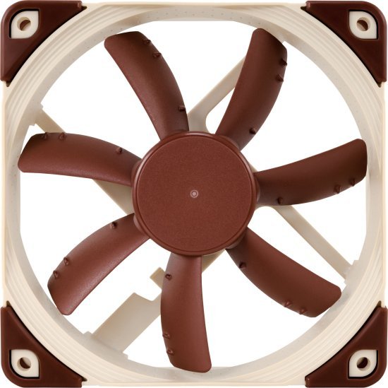 מאוורר למארז NF-S12A FLX 12cm 1200RPM מבית Noctua