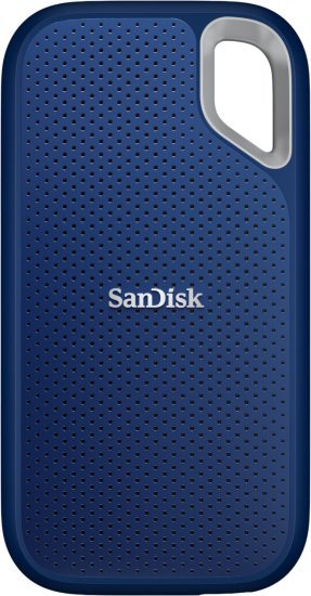 כונן קשיח SSD חיצוני נייד Sandisk Extreme 1TB SSD USB 3.2 SDSSDE61-1T00-RR25 - צבע כחול