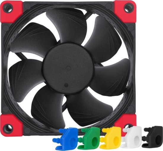 מאוורר למארז NF-A8 PWM Chromax Black Swap מבית Noctua