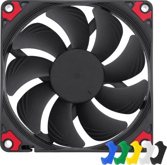 מאוורר למארז NF-A9x14 HS-PWM Chromax Black Swap 9.2cm Fan 2600RPM מבית Noctua