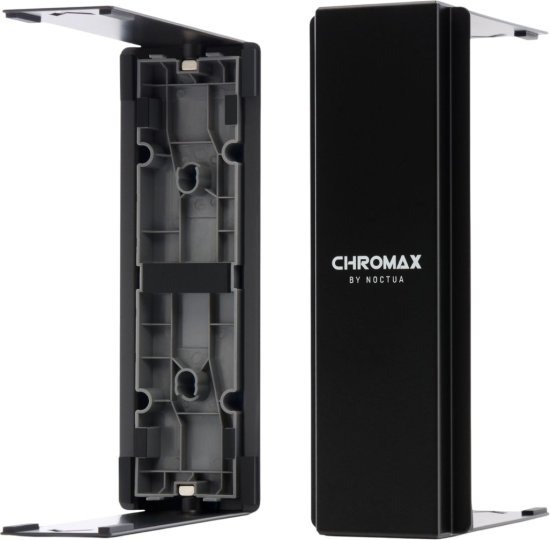 כיסוי עיצובי NA-HC4 Chromax Black לקירורי מעבד מסדרת NH-D15 מבית Noctua