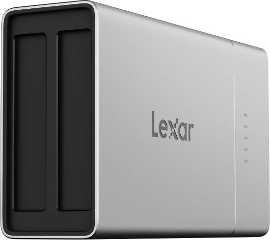 תחנת עגינה 2 מודולים ניידת Professional Workflow Go מבית Lexar