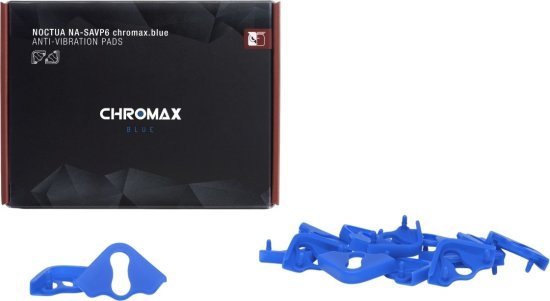 סט 16 רפידות נגד-רעידות NA-SAVP6 Chromax Blue מבית Noctua