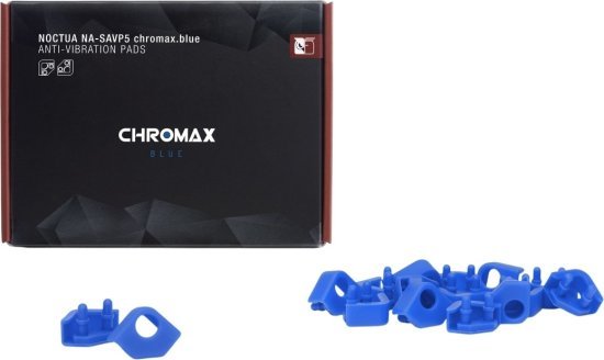 סט 16 רפידות נגד-רעידות NA-SAVP5 Chromax Blue מבית Noctua