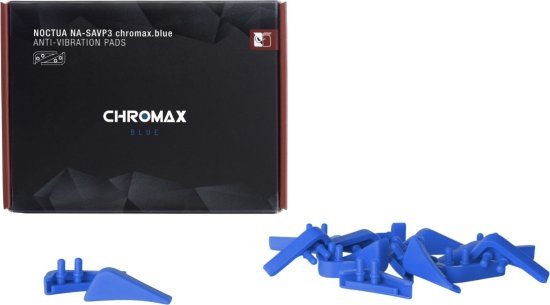 סט 16 רפידות נגד-רעידות NA-SAVP3 Chromax Blue מבית Noctua