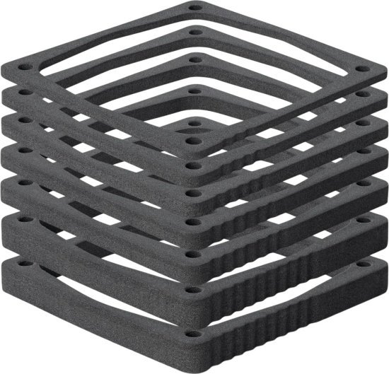 ערכת תעלת אוויר מתכווננת NA-FD1 לשיפור קירור למעבדים מסדרת NH-L9i / L9a מבית Noctua