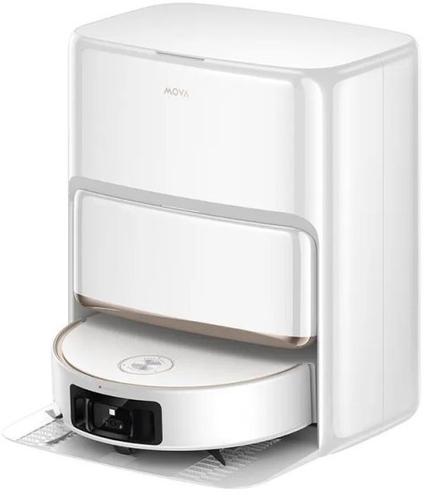 שואב אבק ושוטף רובוטי Mova Z60 Ultra Complete - צבע לבן