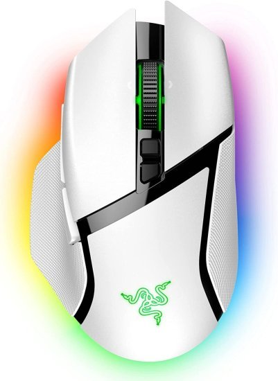 עכבר גיימינג אלחוטי Razer Basilisk V3 Pro - לבן