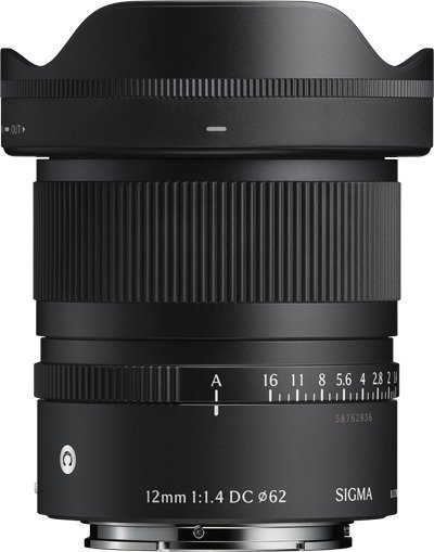 עדשת SIGMA Contemporary 12mm F1.4 DC למצלמות עם תושבת Sony E-Mount