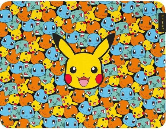 משטח עכבר רך Medium לגיימרים Razer Gigantus V2 - גרסת Pokémon Kanto