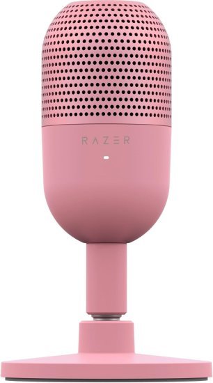 מיקרופון קונדנסר לגיימרים Razer Seiren V3 Mini - צבע ורוד