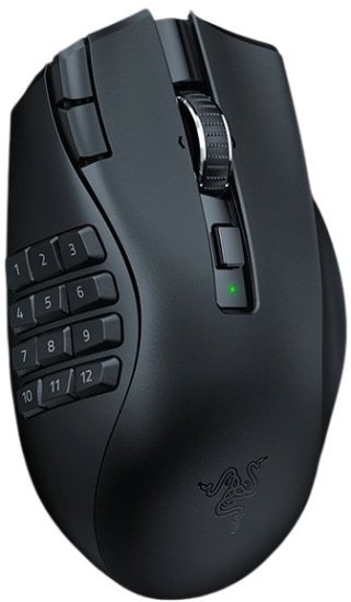 עכבר גיימינג אלחוטי Razer Naga V2 HyperSpeed - שחור