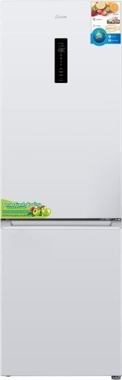 מקרר 2 דלתות מקפיא תחתון 318 ליטר Luxor No-Frost NF-399 - צבע לבן