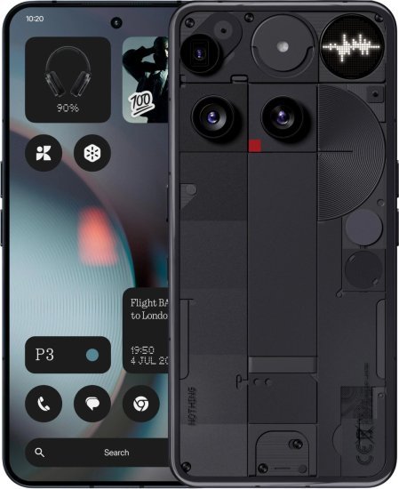 טלפון סלולרי Nothing Phone 3 12GB+256GB - צבע שחור