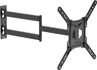 זרוע קיר אוניברסלית למסכים עד ''65 דגם PRO4460L מבית EAZO - צבע שחור