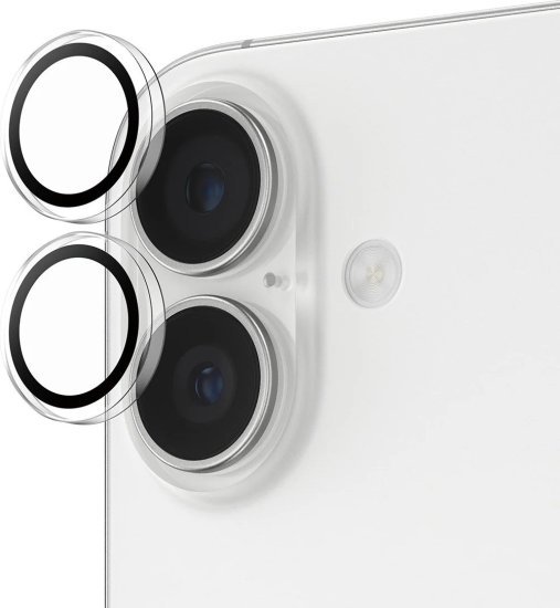 מגן מצלמה מזכוכית ל-iPhone 17 - בצבע שקוף