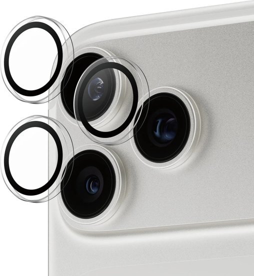 מגן מצלמה מזכוכית ל-iPhone 17 Pro Max - בצבע שקוף