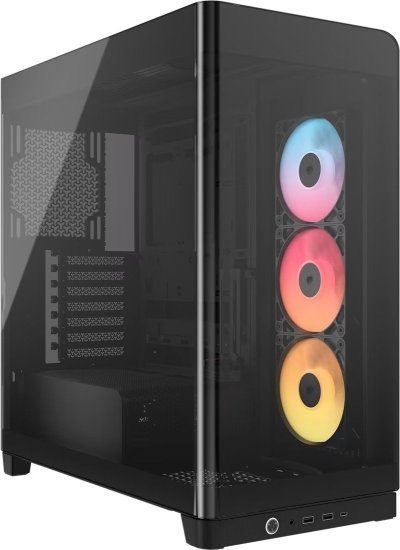 מארז ללא ספק Corsair 4500X RS-R Tempered Glass ARGB ATX Mid-Tower - צבע שחור