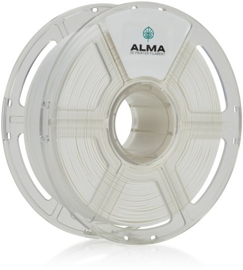 סליל הדפסה (פילמנט) 1.75 מ”מ / 1 ק”ג דגם PLA+ (PRO) מבית ALMA - צבע לבן