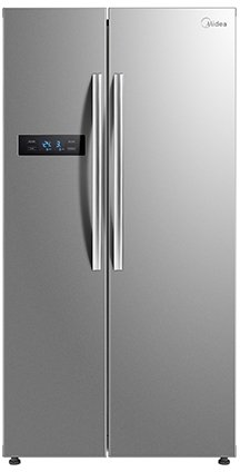 מקרר דלת ליד דלת 520 ליטר Midea HC-689WEN-S - צבע נירוסטה