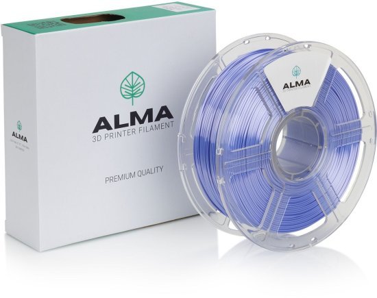 סליל הדפסה (פילמנט) 1.75 מ”מ / 1 ק”ג דגם PLA Silk מבית ALMA - צבע סגול לילך