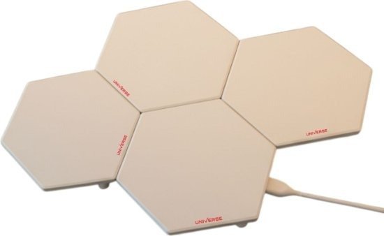 פלטת שבת 4 חלקים UNIVERSE NRI-956X4 - צבע לבן