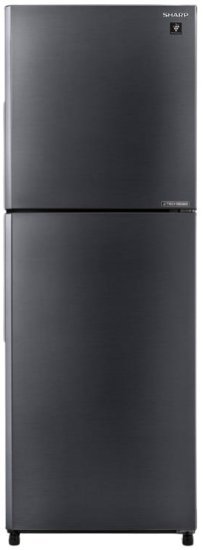 מקרר 2 דלתות מקפיא עליון אינוורטר 360 ליטר Sharp SJ-2236-DS - נירוסטה מושחרת