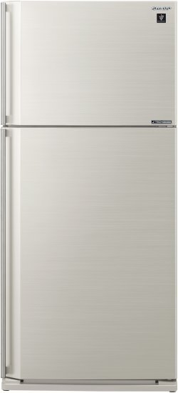 מקרר 2 דלתות אינוורטר מקפיא עליון 550 ליטר Sharp SJ-3770 - צבע כסוף