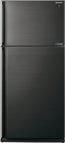 מקרר 2 דלתות אינוורטר מקפיא עליון 550 ליטר Sharp SJ-3770 - צבע שחור