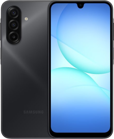 טלפון סלולרי Samsung Galaxy A17 4GB+128GB SM-A175F / DS - צבע שחור - שנה אחריות יבואן רשמי