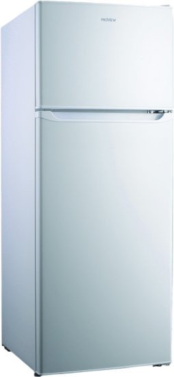 מקרר 2 דלתות מקפיא עליון 215 ליטר Proview De-Frost PDF215-WH - צבע לבן