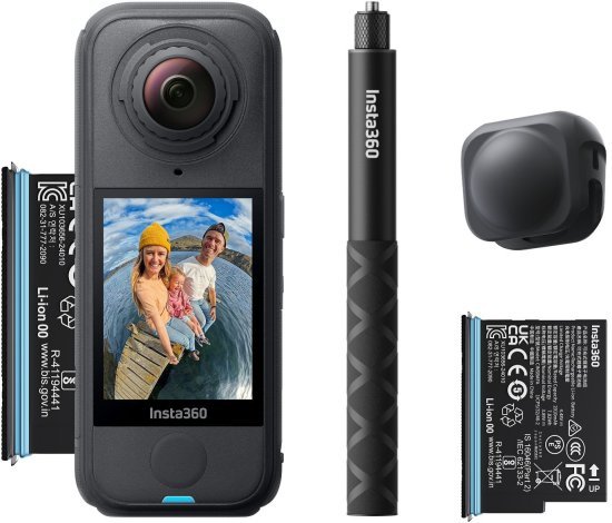 ערכת מצלמת אקסטרים וקיט אביזרים Insta360 X4 Air Starter Bundle