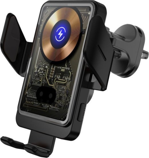 מעמד טעינה מגנטי אלחוטי 15W לרכב Energizer ECA008