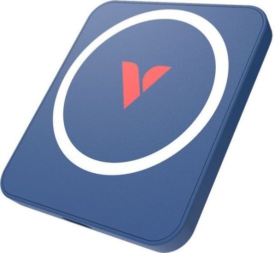 כונן קשיח SSD חיצוני תומך MagSafe בחיבור USB-C Gen 2 דגם Verbatim Snapback  - נפח 1TB - צבע כחול