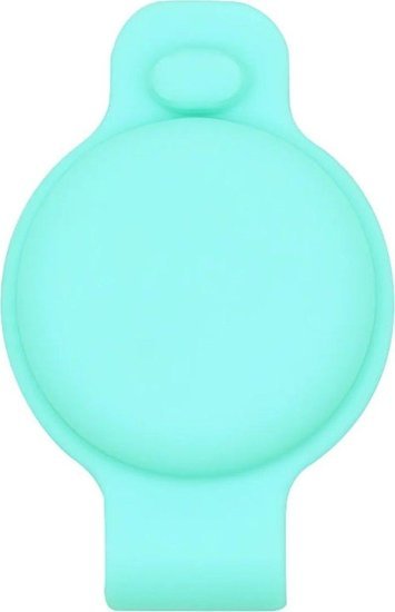 כיסוי מגן מסיליקון ל-Apple AirTag דגם Exonox מבית Camel Mountain - צבע ירוק מנטה