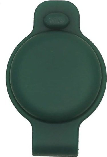 כיסוי מגן מסיליקון ל-Apple AirTag דגם Exonox מבית Camel Mountain - צבע ירוק כהה