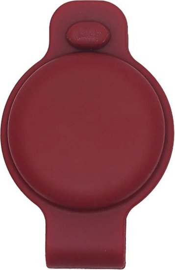 כיסוי מגן מסיליקון ל-Apple AirTag דגם Exonox מבית Camel Mountain - צבע בורדו