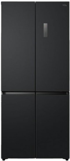 מקרר אינוורטר 4 דלתות מקפיא תחתון 521 ליטר TCL No-Frost C635CDBN - נירוסטה מושחרת