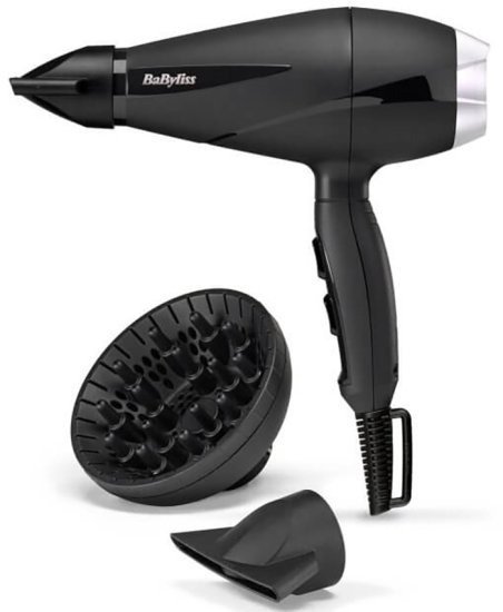 מייבש שיער + דפיוזר Babyliss Style Pro 2100 2100W BA-6710DE / ILE - צבע שחור
