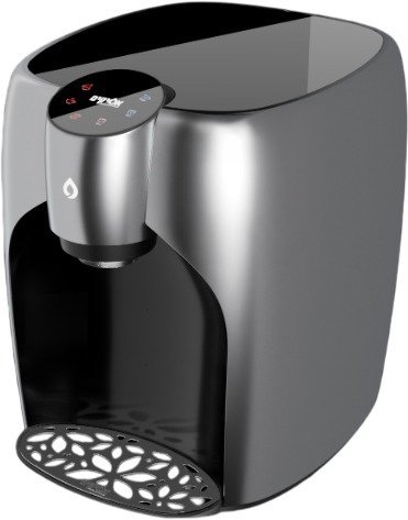 בר מים RIO מבית אפיקים - צבע כסוף עם 2 משטחי חיפוי עליוניים מזכוכית ובמבוק!