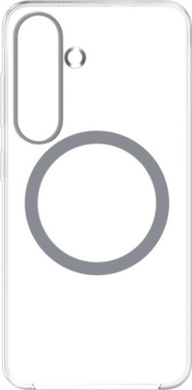 כיסוי TPU תומך Qi2 ל- Samsung Galaxy S25- צבע שקוף