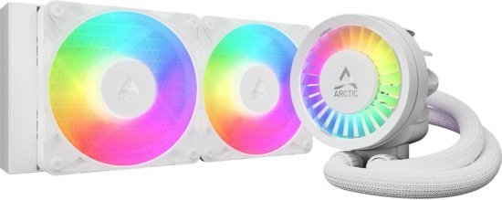 קירור נוזלי למעבד Arctic Liquid Freezer III Pro 240 A-RGB - צבע לבן