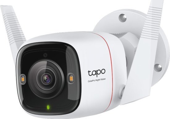 מצלמת אבטחה אלחוטית TP-Link ColorPro Tapo C325WB - צבע לבן