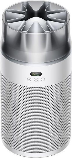 מטהר אוויר קומפקטי דגם HJ10 Hushjet מבית Dyson - צבע לבן / כסוף