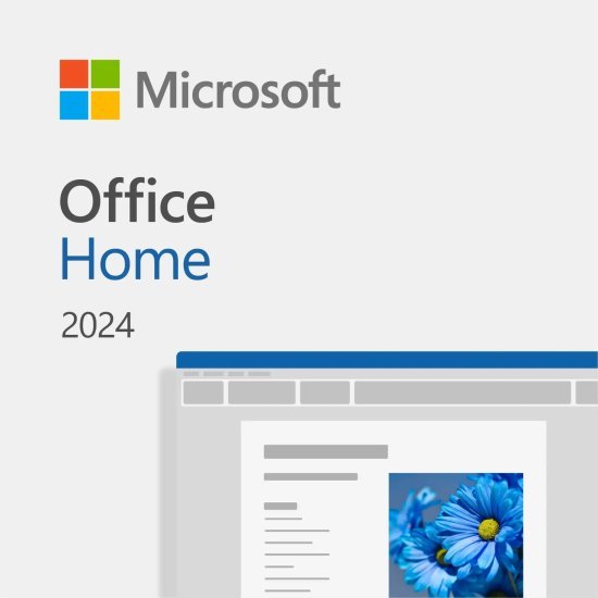 חבילת Microsoft Office Home 2024 - קוד דיגיטלי כרשיון למחשב אחד