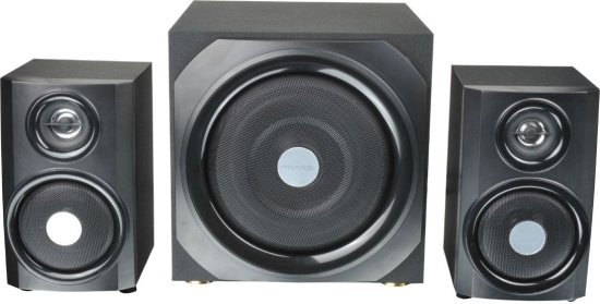 מערכת רמקולים למחשב 2.1 ערוצים דגם TMN-9BT מבית Microlab - צבע שחור