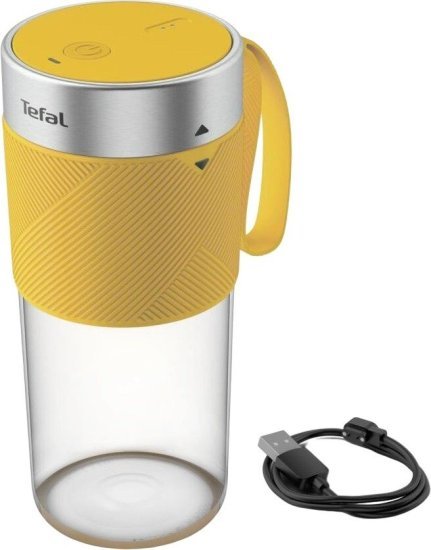 בלנדר אישי נטען נייד 300 מ''ל Tefal LightMix BL1C0430 - צבע צהוב
