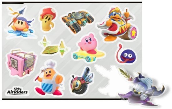 מדבקות Kirby Air Riders